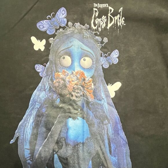 Tim Burton Corpse Bride Pullover Sweatshirt Unisex Size M NWT Living Dead Girl - Picture 5 of 8